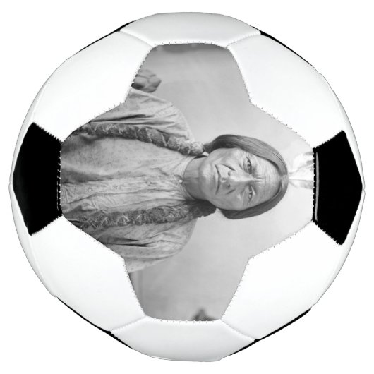 Lakota leider Sitting Bull Indiaanse Indiaan Voetbal (Gedraaid)