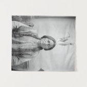 Lakota leider Sitting Bull Indiaanse Indiaan Wandkleed (Voorkant (horizontaal))