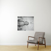 Lakota leider Sitting Bull Indiaanse Indiaan Wandkleed (In Situ (horizontaal))