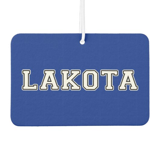 Lakota Luchtverfrisser (Voorkant)