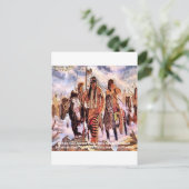 Lakota Native American Natuur Proverb Briefkaart (Staand voorkant)