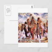 Lakota Native American Natuur Proverb Briefkaart (Voorkant / Achterkant)