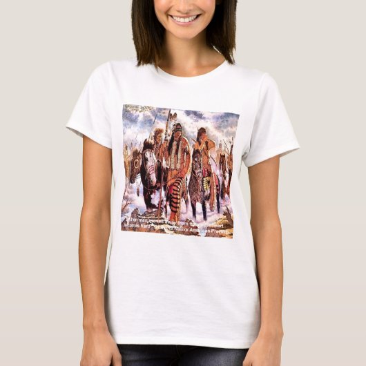 Lakota Native American Natuur Proverb T-shirt (Voorkant)