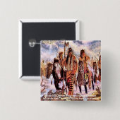 Lakota Native American Natuur Proverb Vierkante Button 5,1 Cm (Voorkant /achterkant)