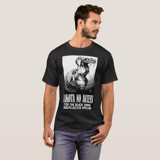 Lakota No Access NODAPL T-shirt (Voorkant volledig)