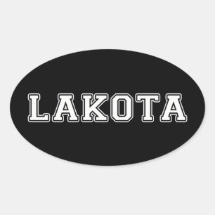 Lakota Ovale Sticker