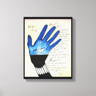 "Lakota Prayer" Canvas Afdruk