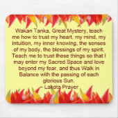 lakota prayer mousepad muismat (Voorkant)
