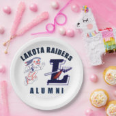 Lakota Raiders Alumni Papieren Bordje (Feest)