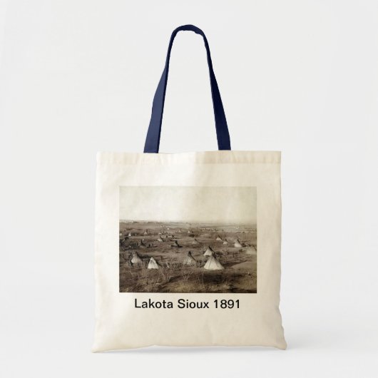 Lakota Sioux 1891 Bag Tote Bag (Voorkant)