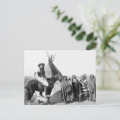 Lakota Sioux: 1891 Briefkaart (Staand voorkant)