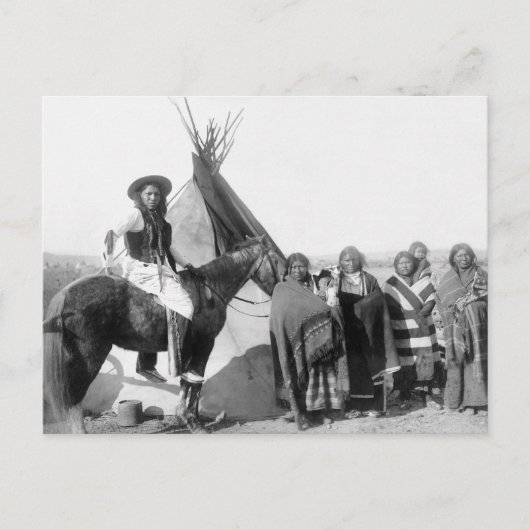 Lakota Sioux: 1891 Briefkaart (Voorkant)