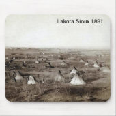Lakota Sioux 1891 Mousepad Muismat (Voorkant)