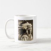Lakota Sioux Chief White Swan Koffiemok (Links)