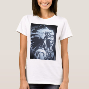  Lakota Sioux White Swan Chief T-shirt