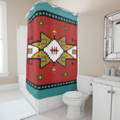Lakota Spirit Shower Curtain Douchegordijn (In situ)