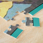 Lakota Storyteller puzzle Legpuzzel (Zijkant)