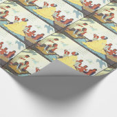 Lakota Storyteller wrapting paper Cadeaupapier (Hoek)