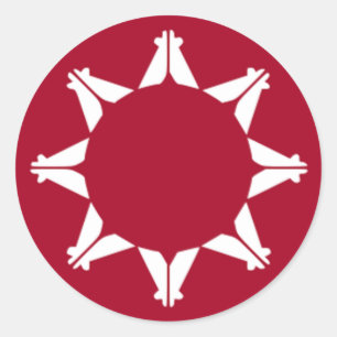 Lakota Tribe Ronde Sticker