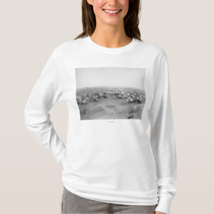 Lakota "vijandig Indiaas kamp" Foto T-shirt