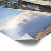 Lakota Vrouw met Star Shawl Giant Standbeeld Foto Afdruk (Hoek)