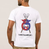 laks voor 13 rotatieservers t-shirt (Achterkant)