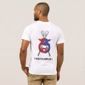 laks voor 13 rotatieservers t-shirt (Achterkant volledig)