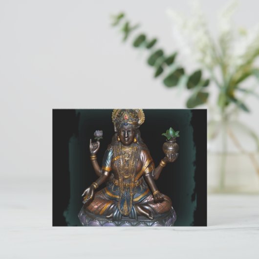 Lakshmi Briefkaart (Staand voorkant)
