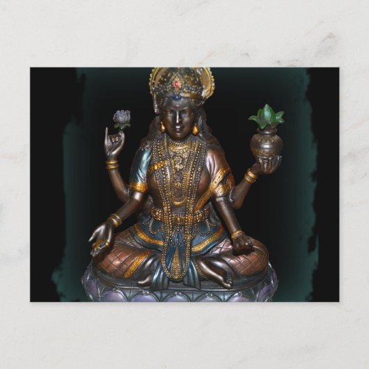 Lakshmi Briefkaart (Voorkant)