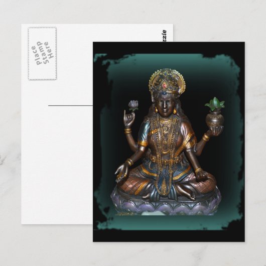 Lakshmi Briefkaart (Voorkant / Achterkant)