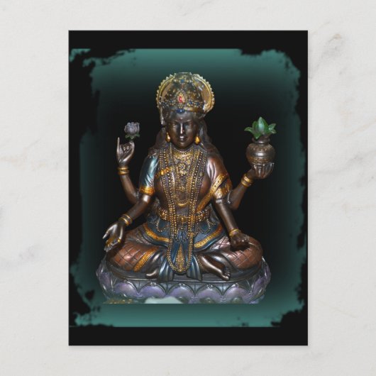 Lakshmi Briefkaart (Voorkant)