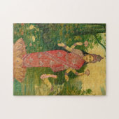 Lakshmi by Raja Ravi Varma Legpuzzel (Horizontaal)