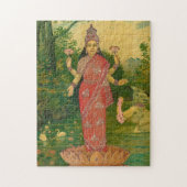 Lakshmi by Raja Ravi Varma Legpuzzel (Verticaal)