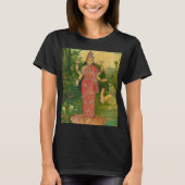 Lakshmi by Raja Ravi Varma T-shirt (Voorkant)