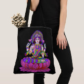 Lakshmi Diwali Festival Godin Good Fortune Tote Bag (Dichtbij)