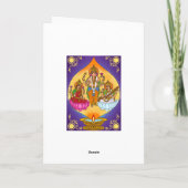 Lakshmi Ganesh  Kaart (Achterkant)