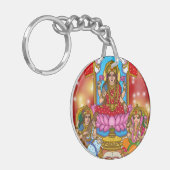 Lakshmi Ganesh Sleutelhanger (Voorkant Links)