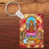 Lakshmi Ganesh Sleutelhanger (Voorkant)