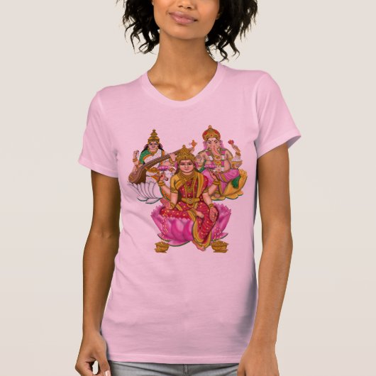Lakshmi Ganesha T-shirt (Voorkant)