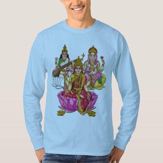 Lakshmi Ganesha T-shirt (Voorkant)