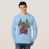 Lakshmi Ganesha T-shirt (Voorkant volledig)