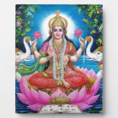 Lakshmi Goddess of Love, Prosperity, and Wealth Fotoplaat (Voorkant)