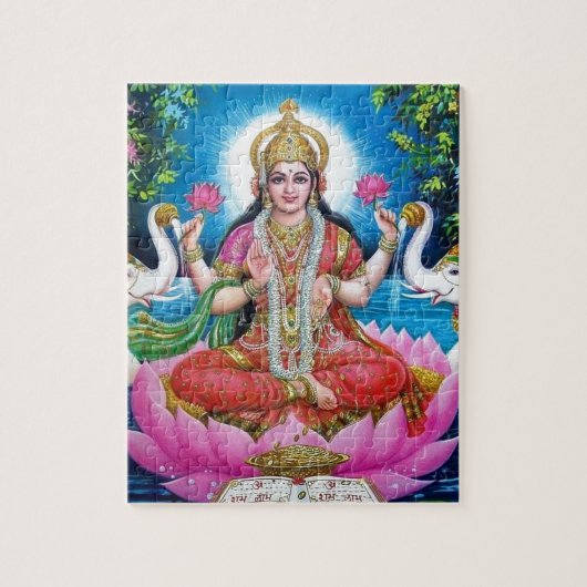 Lakshmi Goddess of Love, Prosperity, and Wealth Legpuzzel (Verticaal)