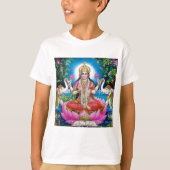 Lakshmi Goddess of Love, Prosperity, and Wealth T-shirt (Voorkant)