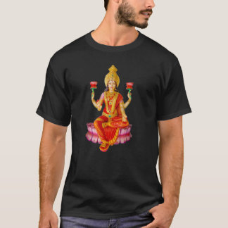 Lakshmi Goddess of Provoorspoed Hindu Meditation T-shirt
