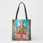  Lakshmi - Godin van de zegeningen Tote Bag (Voorkant)