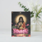 Lakshmi Godin van Welvaart en Goed Geluk Briefkaart (Staand voorkant)