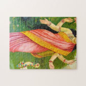 Lakshmi Hindu Goddess Legpuzzel (Horizontaal)