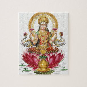 Lakshmi Hindu Goddess Legpuzzel