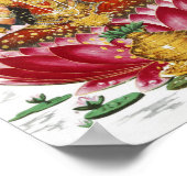 Lakshmi Hindu Goddess Poster (Hoek)